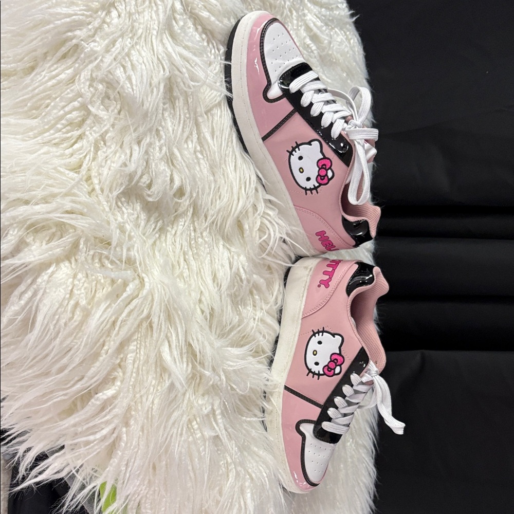 Sanrio Hello Kitty Pink and Black Shoes